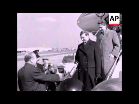 SUSLOV ARRIVES - NO SOUND