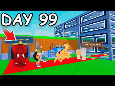 Ich habe 100 TAGE in „Steal a Brainrot!“ überlebt.