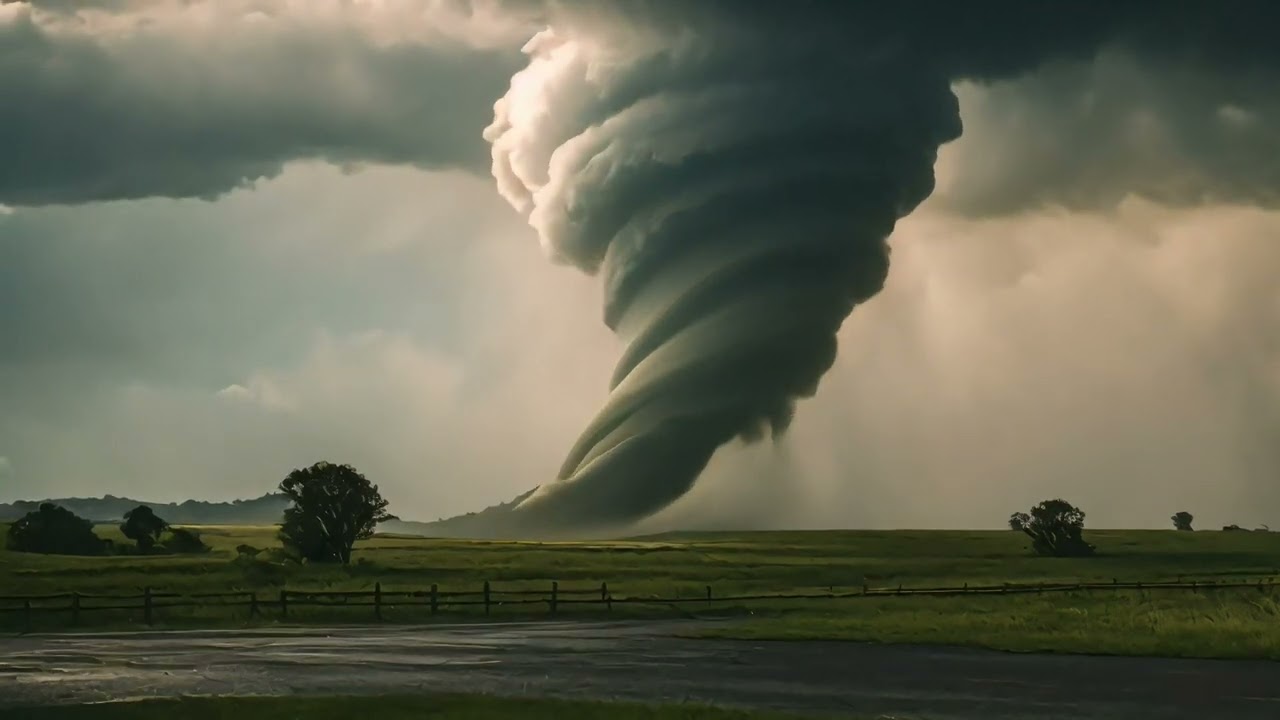 Tornado, Close View | Free 4K Video [AI-Generated]