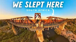The Most Unique Safari Hotel in Africa: The Train on the Bridge, Kruger!