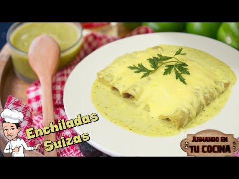 ENCHILADAS SUIZAS | DELICIOSAS Y FÁCILES