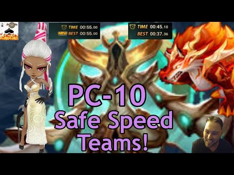 F2P Safe PC-10! 45-55 Seconds AVG!  (summoners war)