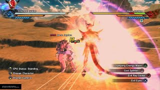 (Xenoverse 2 Post Dlc 14) Op combo with jumping energy wave