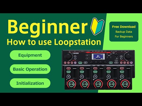 【RC-505 MKII Tutorial】How to play a loop station for beginners