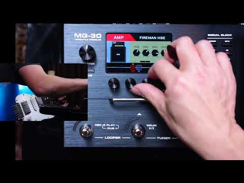 NUX MG-30 Multi-Effects and Amp Modeler Pedal image 4