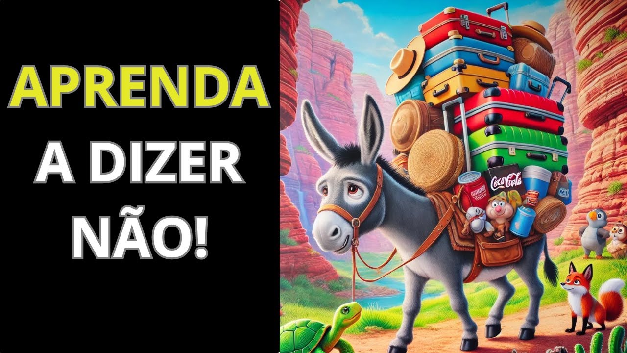 O Burro Bonzinho Demais! Uma Fábula Sobre Limites