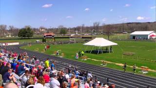 preview picture of video 'Wooster High School Mens Distance Medley School Record 2014'