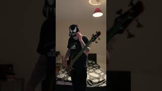 Marilyn Manson long road out of hell bass cover