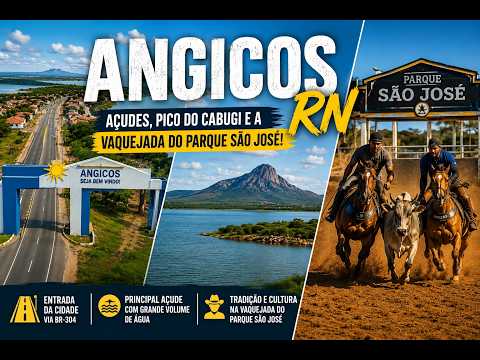 ANGICOS RN: Açudes Cheios, Pico do Cabugi e a Vaquejada do Parque São José | Sertão Potiguar