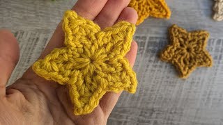 Crochet 5 Point Star Tutorial