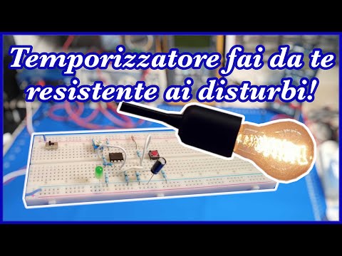 Temporizzatore anti disturbi fai da te (Trigger di Schmitt spiegati) - laboratorio da cani