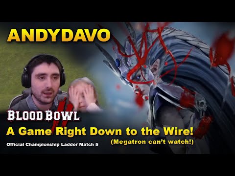 Unbelievably Tense Blood Bowl Game! [Wood Elf Vs Dark Elf Match 6]