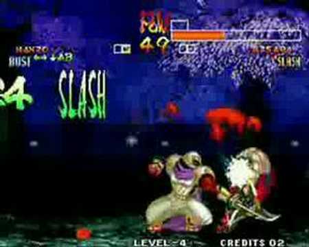 Samurai Shodown 4 Amakusa Revenge - Hanzo Hattori - 40 Slash