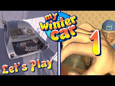 Getting Started - My First 2 Days in My Winter Car w/ H-Shifter and Wheel