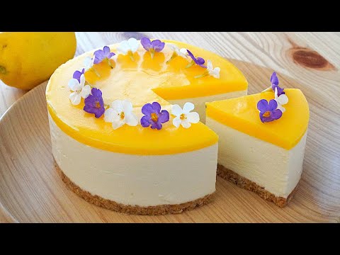 The cold lemon cake that is driving everyone crazy, easy and tasty recipe!!