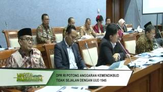 SAH/SUTAN ADIL HENDRA /POTONG ANGGARAN KEMENDIKBUD TIDAK SEJALAN DENGAN UUD 1945