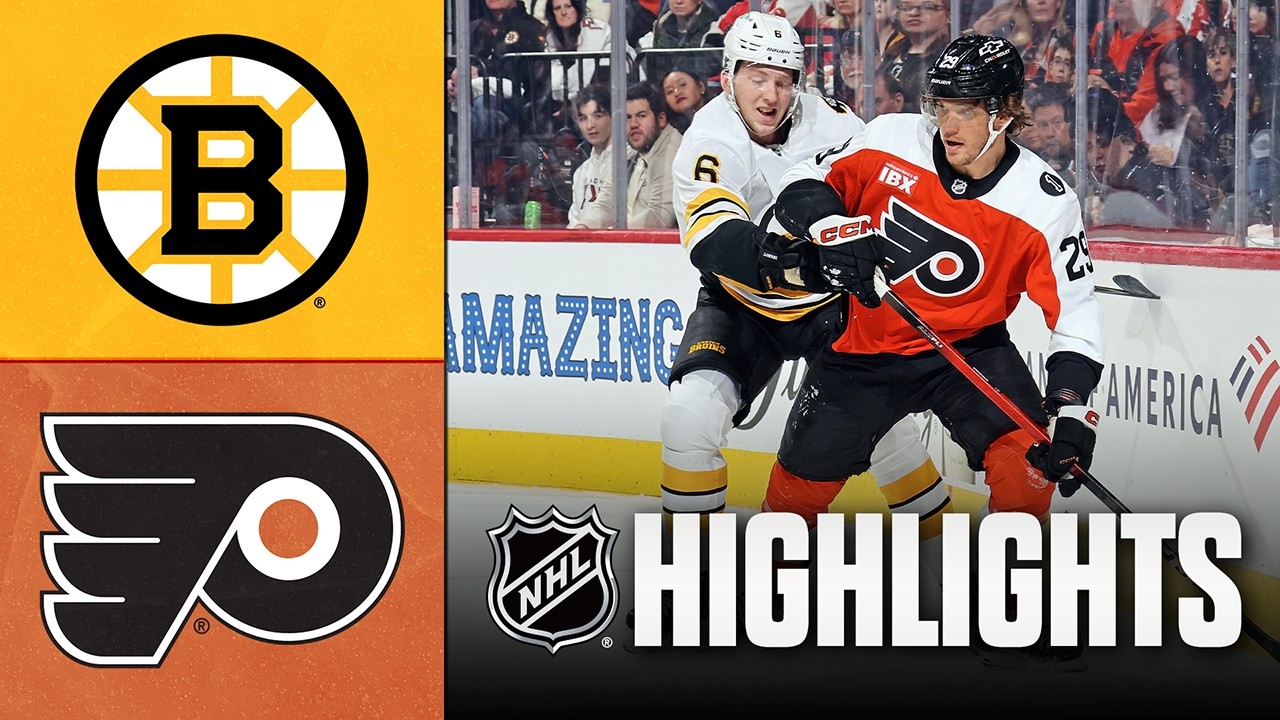 Bruins vs. Flyers | NHL Highlights | February 28, 2026