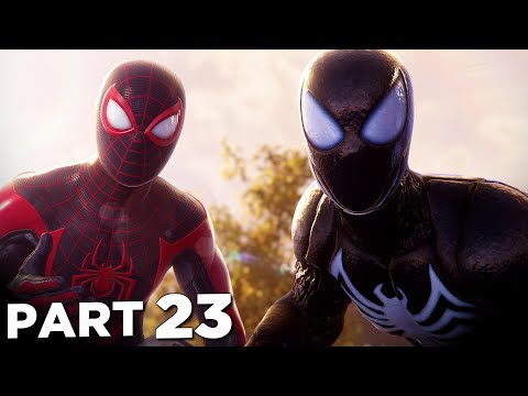 SPIDER-MAN 2 PS5 Walkthrough Gameplay Part 23 - MILES VS PETER (FULL GAME)
