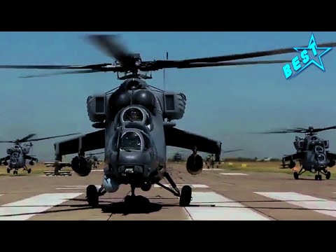 Military Best: Scary Helicopters used by Russia in Ukraine Conflict! Mi-24 Gunship, Mi-28, KA 52!