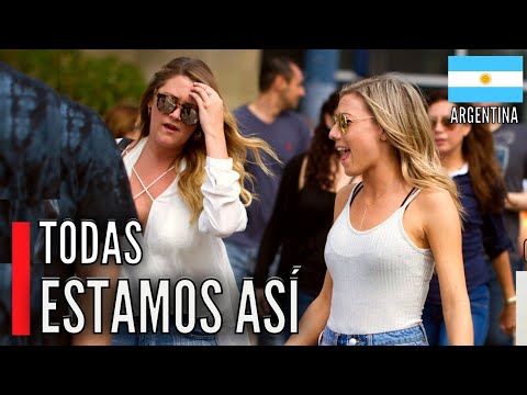 RUBIAS ARGENTINAS, las Europeas de SUDAMÉRICA, así es BUENOS AIRES