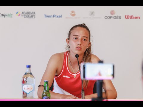 Lisboa Belém Open 2021 — Conferência de Imprensa de Carolina Azadinho (R1)