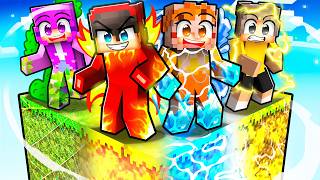 Surviving One ELEMENTAL Chunk in Minecraft! MQDEFAULT Thumbnail