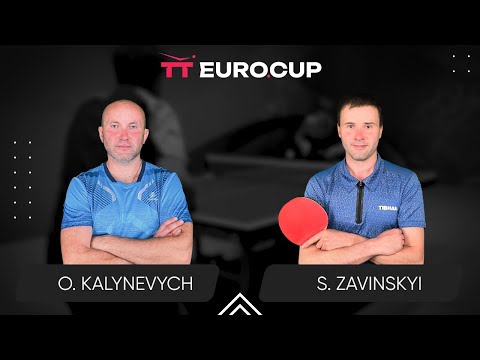 19:40 Oleksandr Kalynevych - Serhii Zavinskyi 01.03.2024 TT Euro.Cup Ukraine Professional. TABLE 3