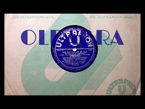 GEH HEIM UND GRÜß DIE MUTTI BILLY BARTON & THE 3 ADMIRALS