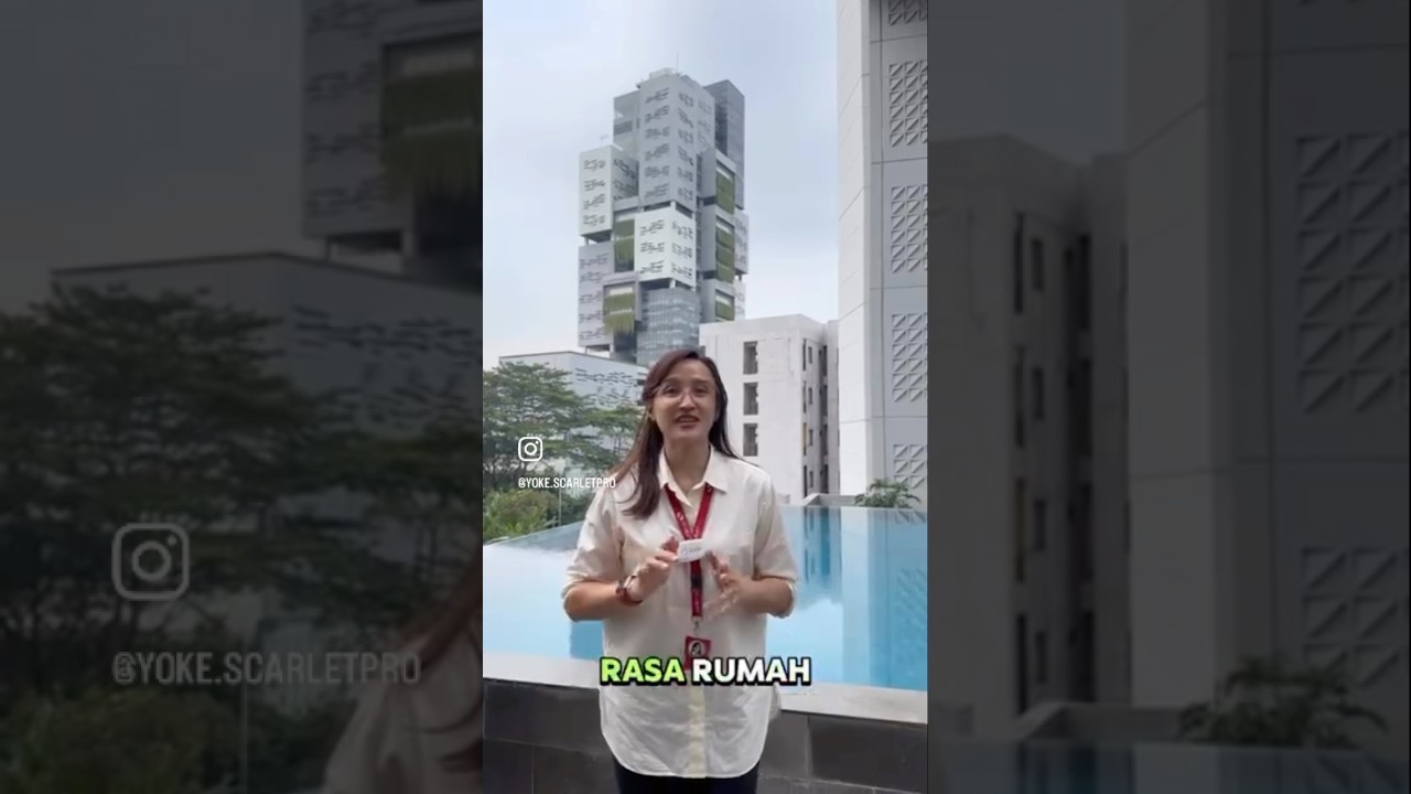 Apartment Rasa Rumah di Alam Sutera Selangkah ke Binus University
