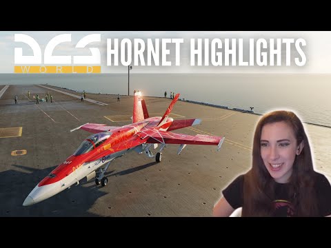 DCS World | First time flying the F/A 18C