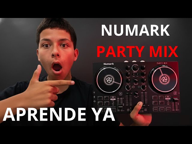 Vídeo relacionado con Numark Party Mix Live Controladora DJ, Mesa DJ Con Luces DJ, Altavoces, Mezclador DJ e Interfaz Audio, Con Serato DJ Lite