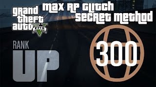 GTA 5 Online- Instant Max Reputation Glitch (Level 300 Super Fast) - Fastest RP Method!