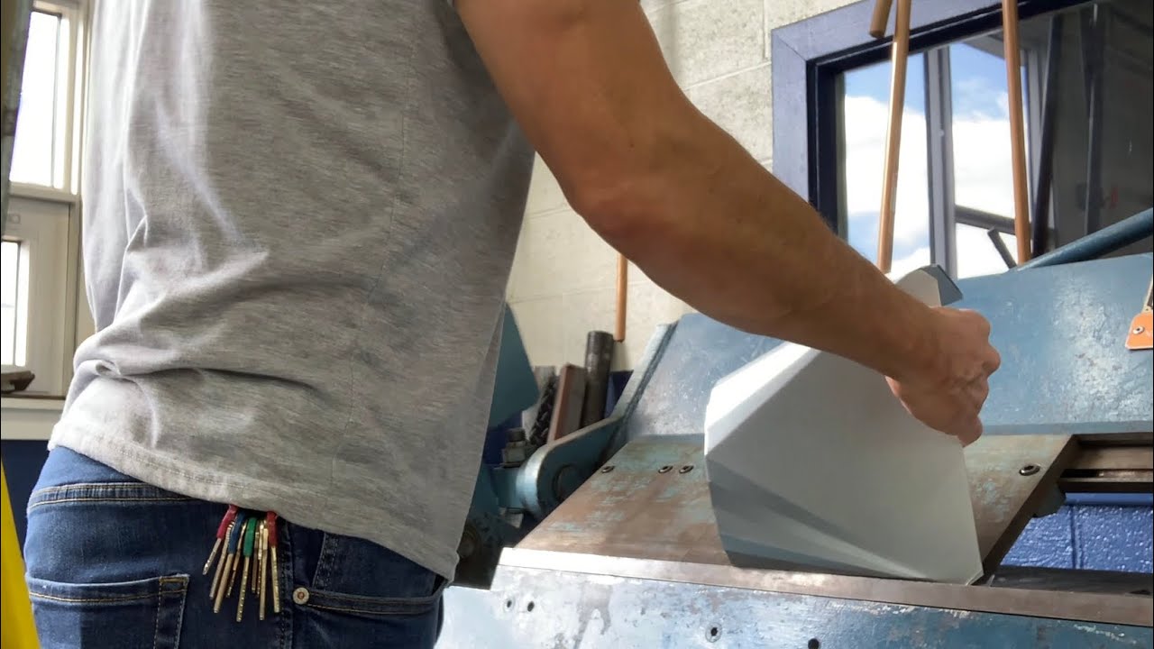 Triangulation - Square to Round, fabrication