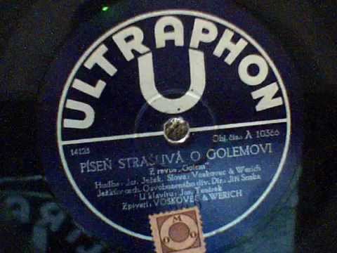 Píseň strašlivá o Golemovi