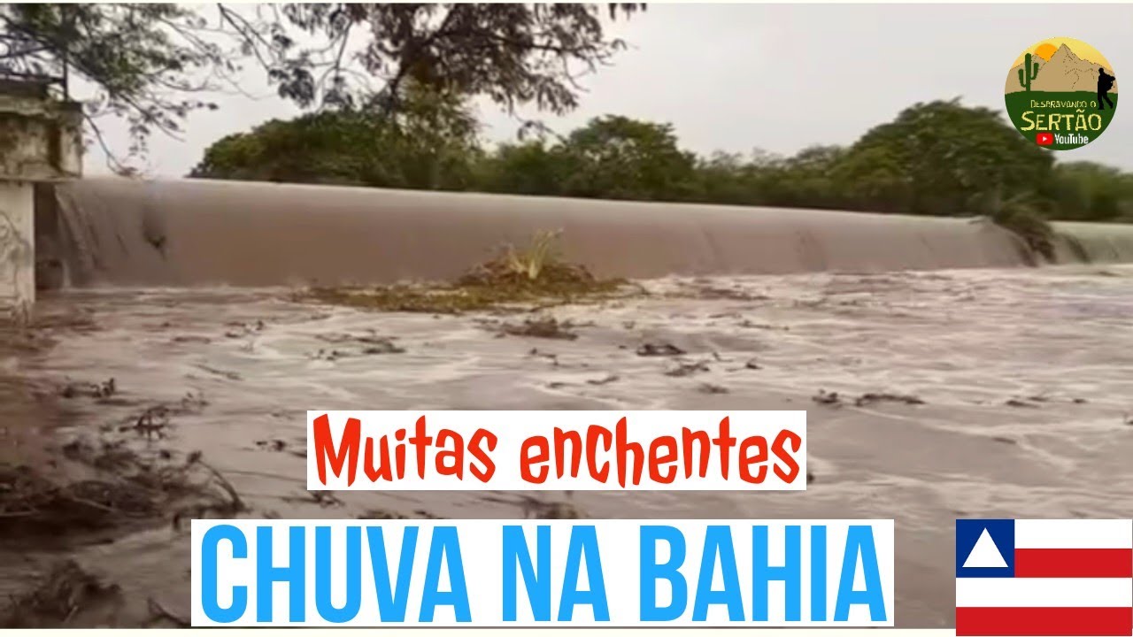 Enchentes na Bahia: Choveu muito no Estado v134