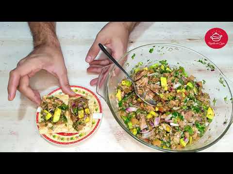 ENSALADA DE SARDINAS 🐟| con esta receta vas a sorprender a tus invitados - muy fácil de preparar