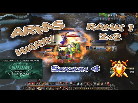 RANK 1 Warrior ARENA / BfA Season 4 / Best Arms Warri NA