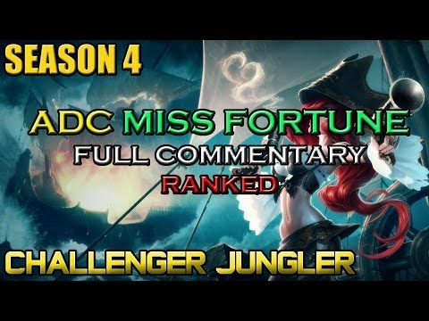 ✔ Challenger ADC Miss Fortune *Patch 4.5* Ep. 38 | RANKED | Full Commentary | League of Legends
