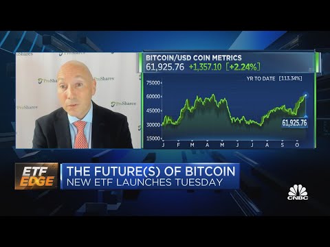 First-ever U.S. bitcoin ETF launches Tuesday - Strategist behind it on what's next