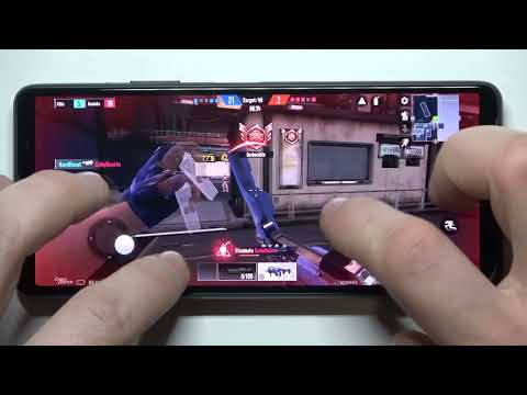 Test Game Cyber Hunter on SONY Xperia 10 III | Snapdragon 690 | 6GB RAM | Gameplay - FPS Check