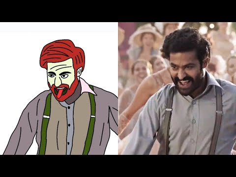 Naacho Naacho Full Video Song_RRR_Funny Animation