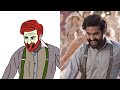 Naacho Naacho Full Video Song RRR Funny Animation