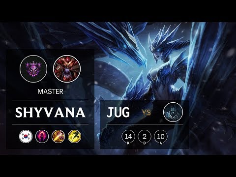 Shyvana Jungle vs Karthus - KR Master Patch 9.21