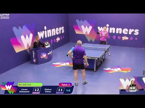 WINners CUP table 2  22.11 Liman Aleksandr - Ziakun Viktor 16:00