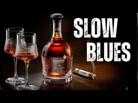Slow Blues & Whiskey Mood ~ Soulful Guitar Instrumental, Late Night Jazz Lounge