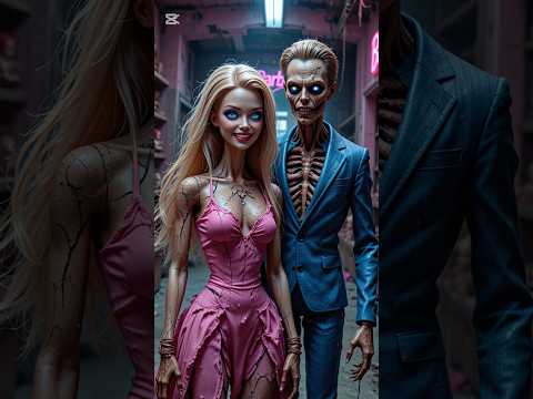 Horror Version of Barbie and Ken Characters #horror #creepy #fakesituation #scary