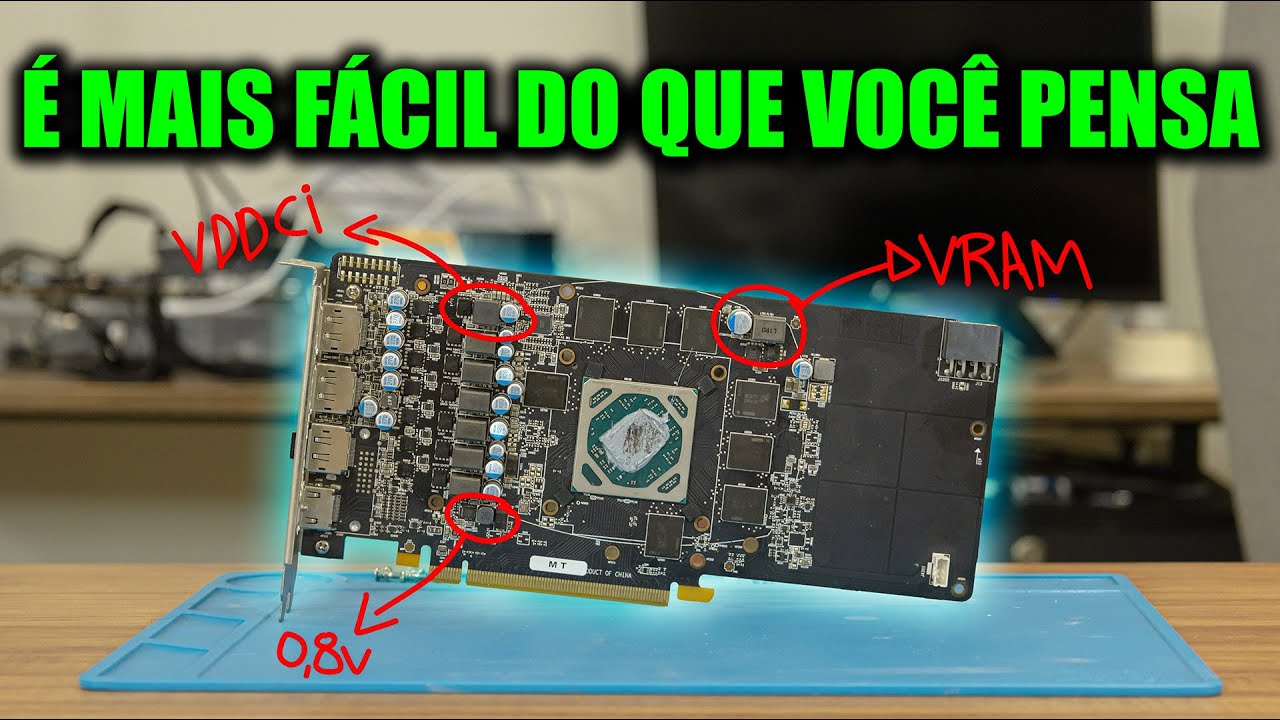 CONSERTE SUA PLACA DE VÍDEO MESMO SENDO LEIGO, DO ZERO AO REPARO! EP.1
