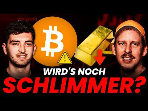 Bitcoin & Gold in free fall – What crypto investors need to know now!