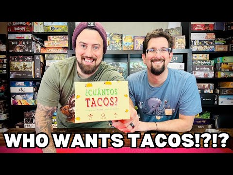 Cuantos Tacos Board Game Review - First Impression - Kickstarter - Bonka Games