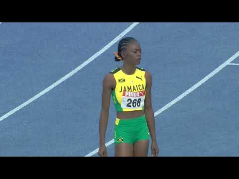 CARIFTA49: 400m Hurdles U-20 Girls Final | Day 2 | SportsMax TV
